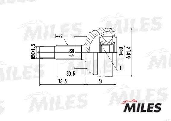 Купити Miles GA20514 за низькою ціною в Україні!