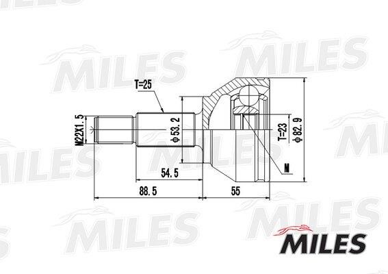 Купити Miles GA20106 за низькою ціною в Україні!