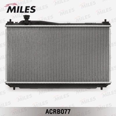 Радіатор охолодження двигуна Miles ACRB077