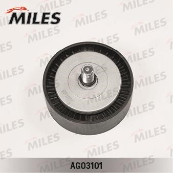 Miles AG03101 Ролик обвідний ременя поліклинового (приводного) AG03101: Купити в Україні - Добра ціна на EXIST.UA!