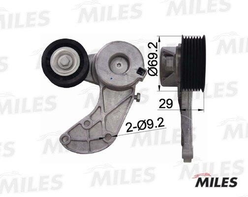 Miles AG00035 Ролик натяжний AG00035: Купити в Україні - Добра ціна на EXIST.UA!