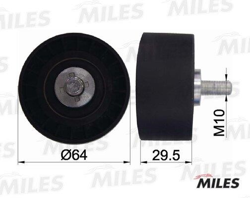 Miles AG02002 Ролик ременя ГРМ AG02002: Купити в Україні - Добра ціна на EXIST.UA!
