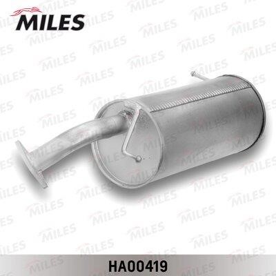 Miles HA00419 Глушник, задня частина HA00419: Купити в Україні - Добра ціна на EXIST.UA!