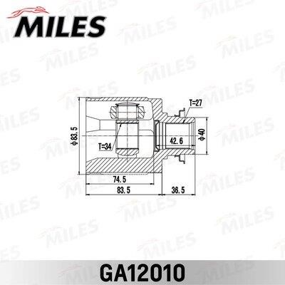 Miles GA12010 ШРКШ GA12010: Купити в Україні - Добра ціна на EXIST.UA!