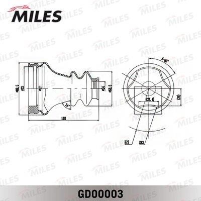 Купити Miles GD00003 за низькою ціною в Україні!