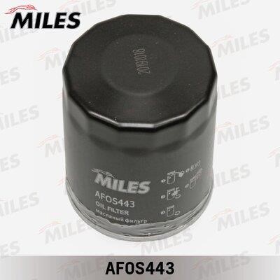 Miles AFOS443 Фільтр масляний AFOS443: Купити в Україні - Добра ціна на EXIST.UA!