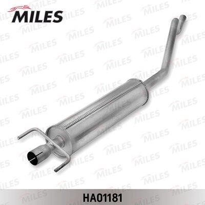 Miles HA01181 Проміжний глушник HA01181: Купити в Україні - Добра ціна на EXIST.UA!