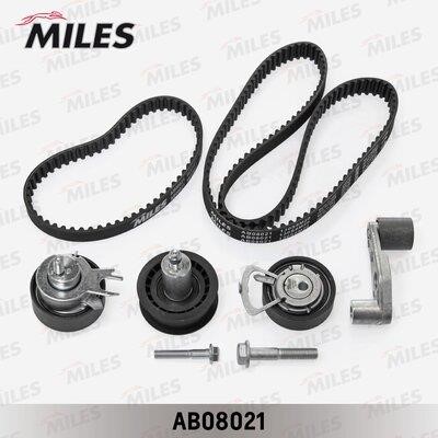 Miles AB08021 Комплект зубчастих ременів AB08021: Купити в Україні - Добра ціна на EXIST.UA!