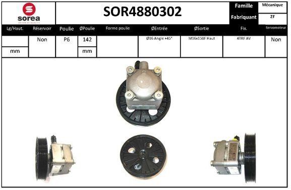 StartCar SOR4880302 Насос гідропідсилювача керма SOR4880302: Приваблива ціна - Купити в Україні на EXIST.UA!
