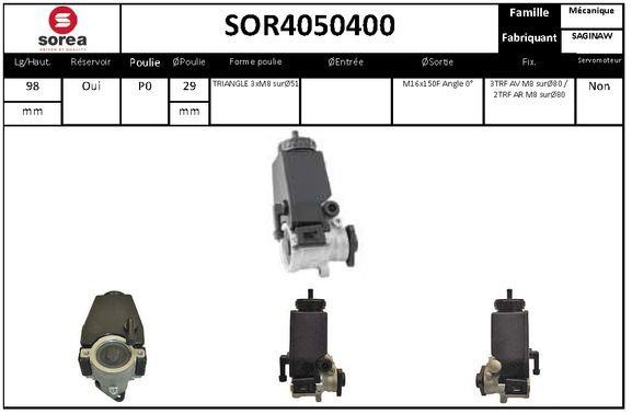 StartCar SOR4050400 Насос гідропідсилювача керма SOR4050400: Купити в Україні - Добра ціна на EXIST.UA!