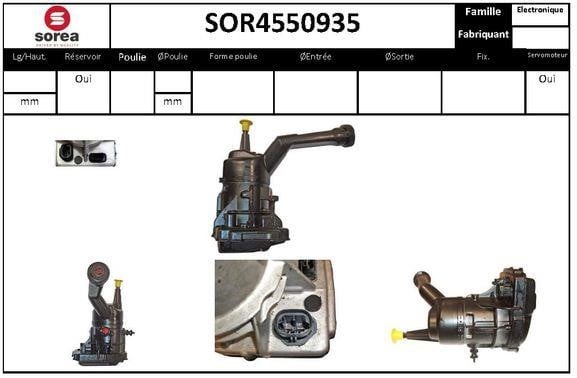StartCar SOR4550935 Насос гідропідсилювача керма SOR4550935: Купити в Україні - Добра ціна на EXIST.UA!