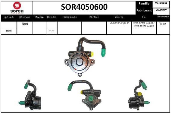 StartCar SOR4050600 Насос гідропідсилювача керма SOR4050600: Купити в Україні - Добра ціна на EXIST.UA!