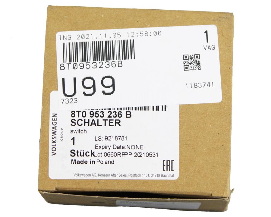 Концевик VAG 8T0 953 236 B
