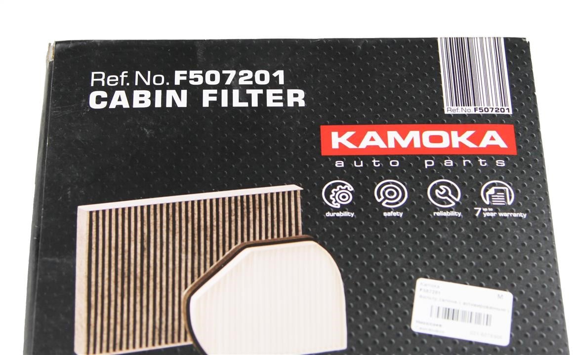 Фільтр салону з активованим вугіллям Kamoka F507201