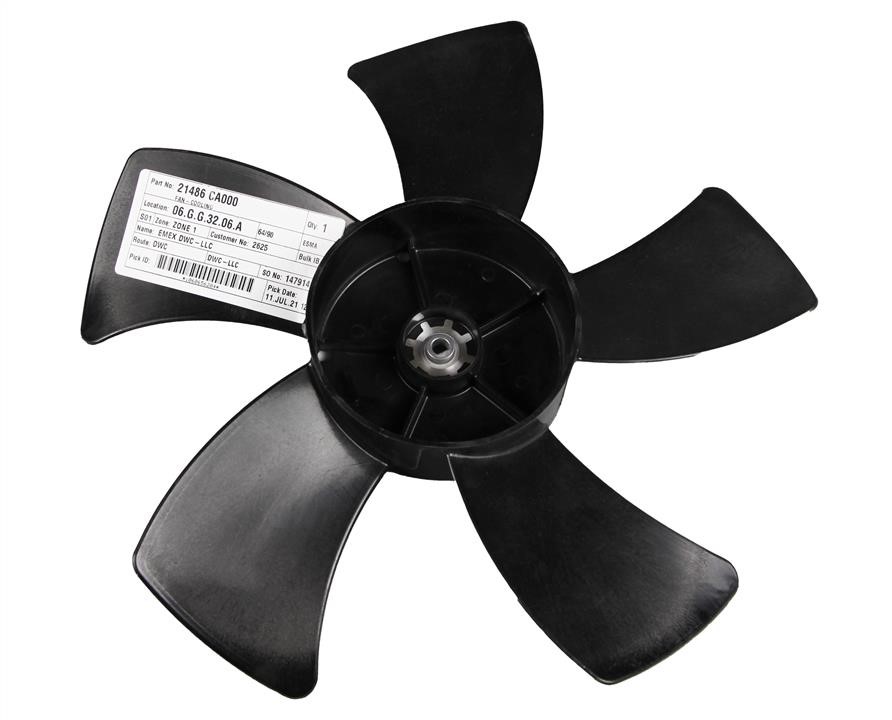 Вентилятор радіатора охолодження Nissan 21486-CA000