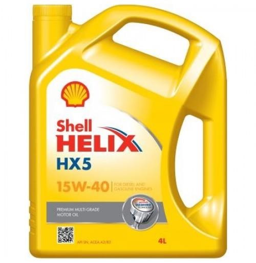 Shell 550039983 Моторна олива Shell Helix HX5 15W-40, 4л 550039983: Купити в Україні - Добра ціна на EXIST.UA!