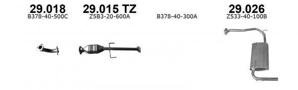 Izawit 29.026 Глушник, задня частина 29026: Купити в Україні - Добра ціна на EXIST.UA!