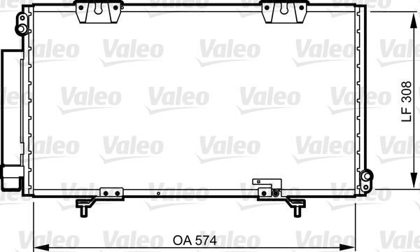 Valeo 817803 Радіатор кондиціонера (Конденсатор) 817803: Купити в Україні - Добра ціна на EXIST.UA!