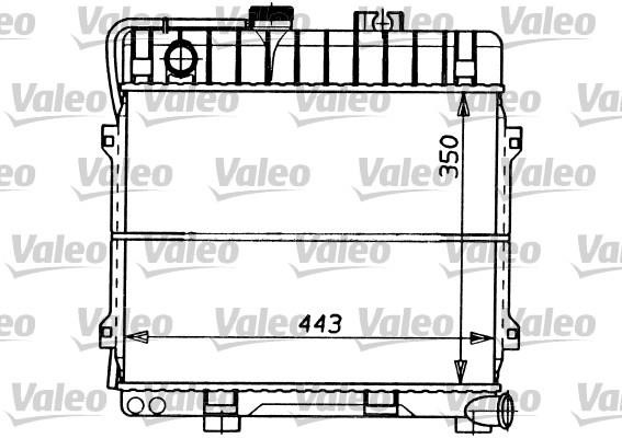 Valeo 819390 Радіатор охолодження двигуна 819390: Купити в Україні - Добра ціна на EXIST.UA!