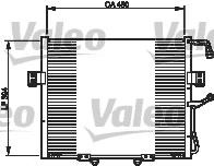 Valeo 814250 Радіатор кондиціонера (Конденсатор) 814250: Купити в Україні - Добра ціна на EXIST.UA!
