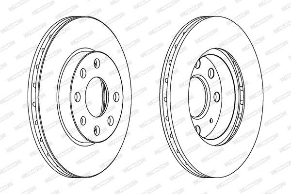 Купити Ferodo DDF1130C за низькою ціною в Україні!