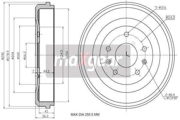 Купити Maxgear 19-3202 за низькою ціною в Україні!