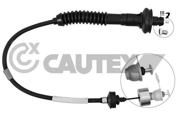 Cautex 760070 Тросовий привод, привод зчеплення 760070: Купити в Україні - Добра ціна на EXIST.UA!