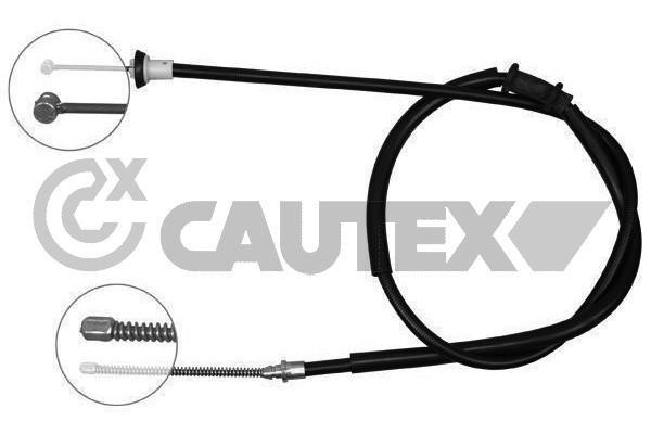 Cautex 019055 Трос стоянкового гальма, комплект 019055: Купити в Україні - Добра ціна на EXIST.UA!