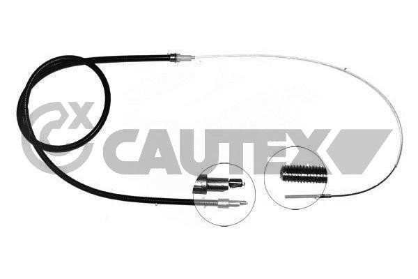 Cautex 208024 Трос стоянкового гальма, комплект 208024: Купити в Україні - Добра ціна на EXIST.UA!