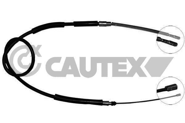 Cautex 468251 Трос стоянкового гальма, комплект 468251: Купити в Україні - Добра ціна на EXIST.UA!