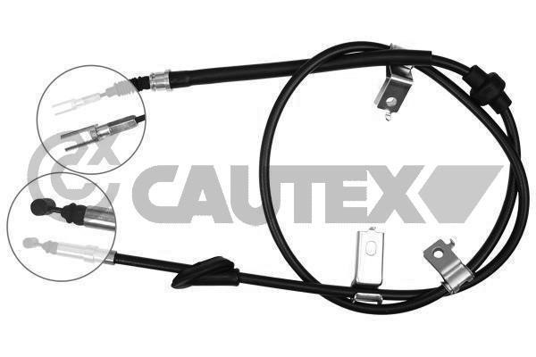Cautex 708082 Трос стоянкового гальма, комплект 708082: Купити в Україні - Добра ціна на EXIST.UA!