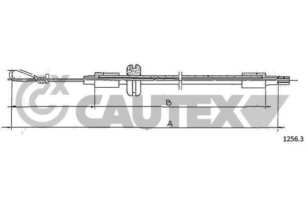 Cautex 013208 Трос замка капота 013208: Купити в Україні - Добра ціна на EXIST.UA!