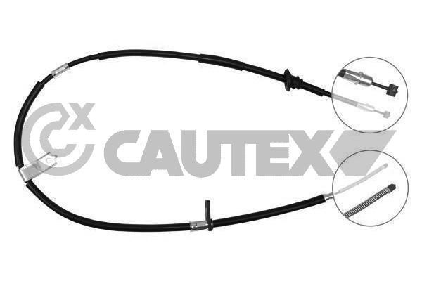 Cautex 708083 Трос стоянкового гальма, комплект 708083: Купити в Україні - Добра ціна на EXIST.UA!