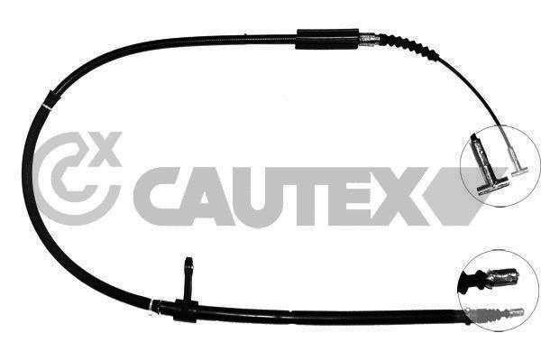 Cautex 218010 Трос гальма стоянки, лівий 218010: Приваблива ціна - Купити в Україні на EXIST.UA!