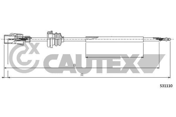 Cautex 463518 Трос спідометра 463518: Купити в Україні - Добра ціна на EXIST.UA!