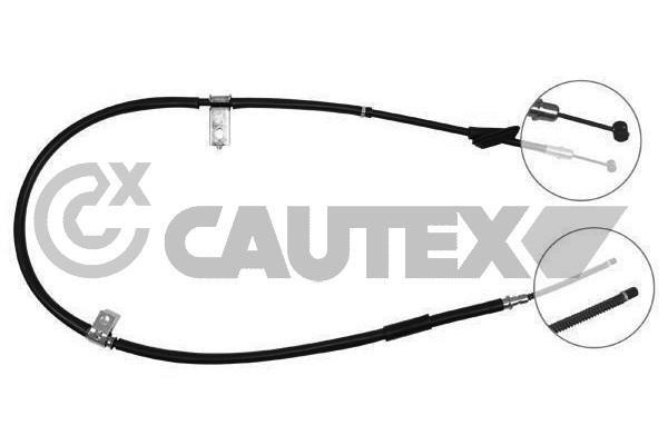Cautex 708085 Трос стоянкового гальма, комплект 708085: Купити в Україні - Добра ціна на EXIST.UA!