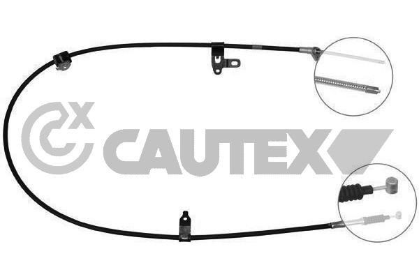 Cautex 762812 Трос гальма стоянки 762812: Купити в Україні - Добра ціна на EXIST.UA!