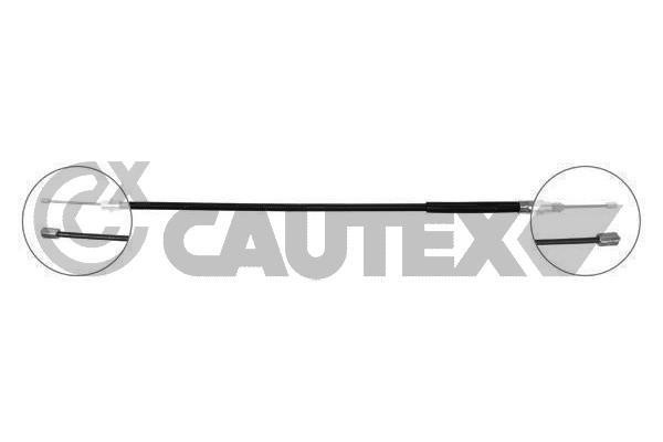 Cautex 038507 Трос стоянкового гальма, комплект 038507: Купити в Україні - Добра ціна на EXIST.UA!