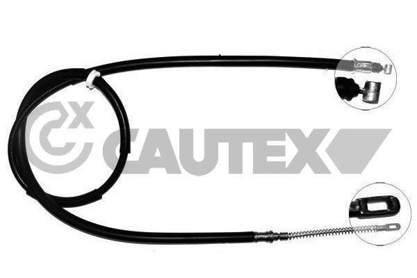 Cautex 708079 Трос стоянкового гальма, комплект 708079: Купити в Україні - Добра ціна на EXIST.UA!