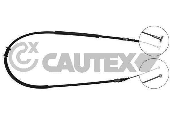 Cautex 760972 Трос гальма стоянки 760972: Купити в Україні - Добра ціна на EXIST.UA!