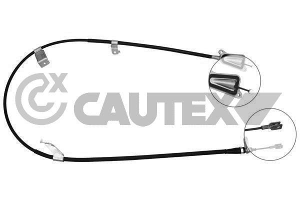 Cautex 069084 Трос стоянкового гальма, комплект 069084: Купити в Україні - Добра ціна на EXIST.UA!