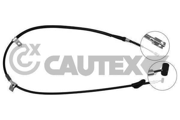 Cautex 762654 Трос гальма стоянки 762654: Купити в Україні - Добра ціна на EXIST.UA!
