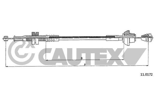 Cautex 088014 Трос акселератора 088014: Купити в Україні - Добра ціна на EXIST.UA!