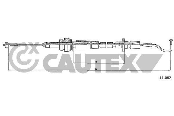 Cautex 466192 Трос акселератора 466192: Купити в Україні - Добра ціна на EXIST.UA!
