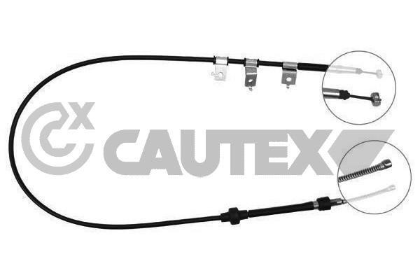 Cautex 761520 Трос гальма стоянки 761520: Купити в Україні - Добра ціна на EXIST.UA!