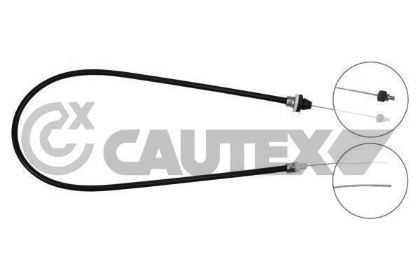 Cautex 762255 Трос акселератора 762255: Купити в Україні - Добра ціна на EXIST.UA!