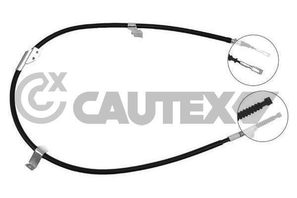 Cautex 761841 Трос гальма стоянки 761841: Купити в Україні - Добра ціна на EXIST.UA!