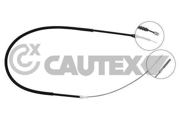 Cautex 763015 Трос гальма стоянки 763015: Купити в Україні - Добра ціна на EXIST.UA!