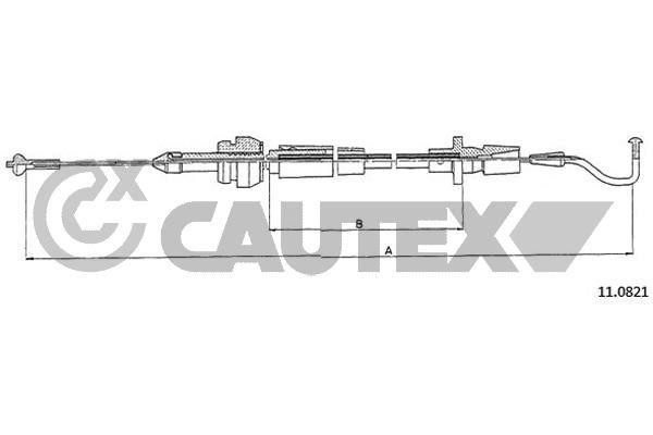 Cautex 765792 Трос акселератора 765792: Купити в Україні - Добра ціна на EXIST.UA!