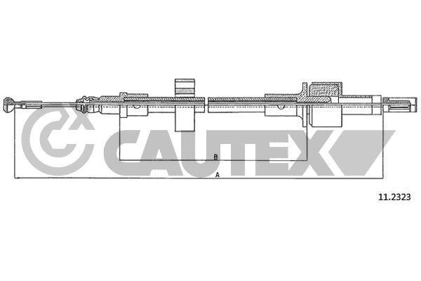 Cautex 761310 Тросовий привод, привод зчеплення 761310: Купити в Україні - Добра ціна на EXIST.UA!